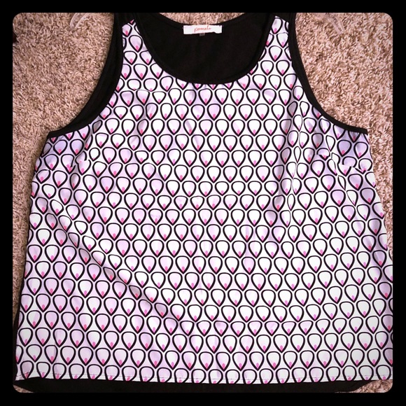 Pomelo Tops - Stitch Fix Pomelo Sweater-back tank, EUC, XL
